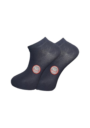 Erkek Pamuklu Dikişsiz Asorti 4 Renk Patik 4'lü Paket Çok Renkli