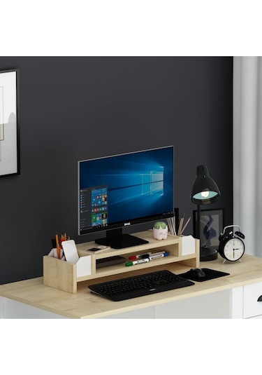 Çınar Monitör Yükseltici Safir-beyaz Beyaz - Safir