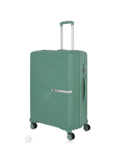 Mçs Polipropilen 3lü Valiz Seti Büyük & Kabin & Makyaj V374 S24sy1000081-set 10426 Su Yeşili