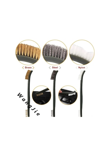 Singree "çok Amaçlı Profesyonel Temizlik Seti - Paslanmaz Çelik Ve Nylon Fırçalar Dahil"
