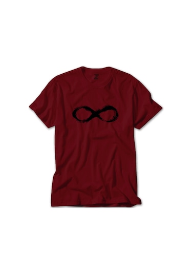 Infinity Kırmızı Tişört-Kırmızı