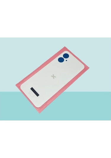 Omix X5 Uyumlu Arka Kapak Batarya Kapağı Mavi Mavi