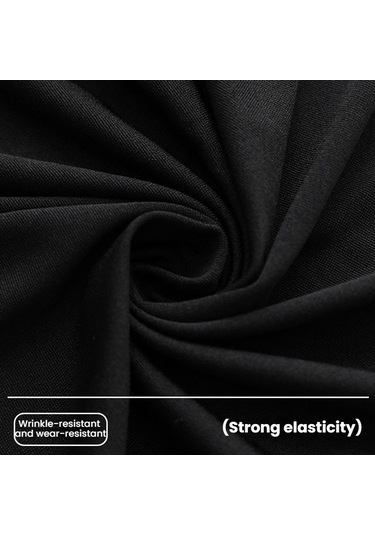 Sones Otel Düğün Dekorasyonu İçin Kokteyl Bar Masa Örtüsü Streç Polyester Ziyafet Yuvarlak Masa Örtüsü, Boyut: 70x110cm Beyaz Beyaz