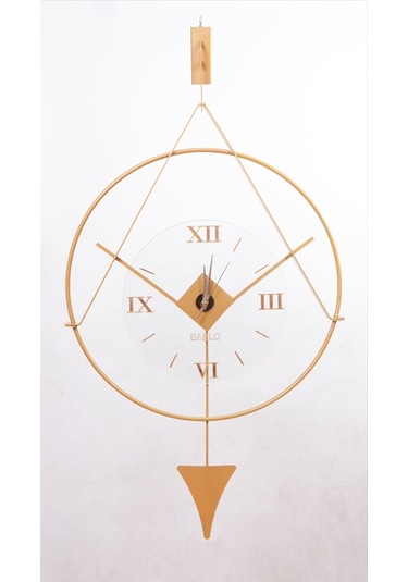 Meridyen Gold Klasik Bablo Premium Duvar Saatleri