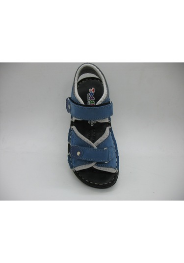 Toddler 01314 Spor Deri Mavi Sandalet 26-30 Mavi
