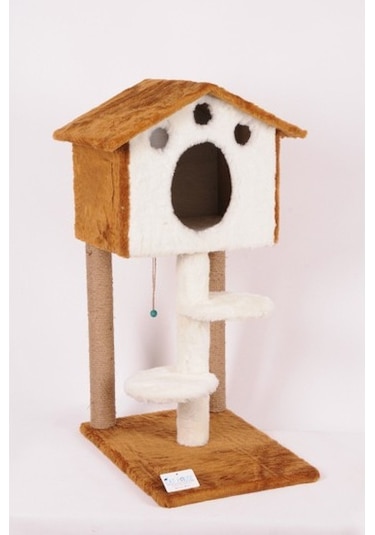 Cat Hause Tırmalama Kedi Evi 93 x 60 x 40 CM