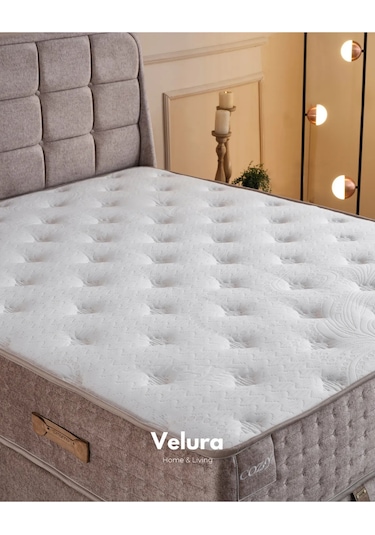 Cozy Çift Kişilik Yatak Baza Başlık Seti 160 X 200 160 x 200 CM