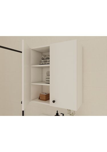 Masif Market Çok Amaçlı Dolap Beyaz