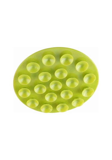 Yaleker Bebekler İçin Çift Taraflı Güçlü Sıçramalı, Masa Üstü Kaymaz Tpr Yeme Matı Yeşil - Yemek Tası Tahtaya Sabitler, Dökülmeyi Önler