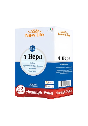 Newlife 4 Hepa 90 Kapsül