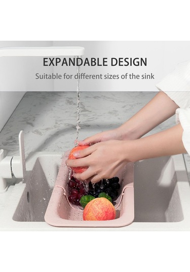 Kangvka Genişleyebilir Gri Pps Lavabo Kurutma Rafı - Çamaşır Ve Tabak Kurutucu Aleti Gri