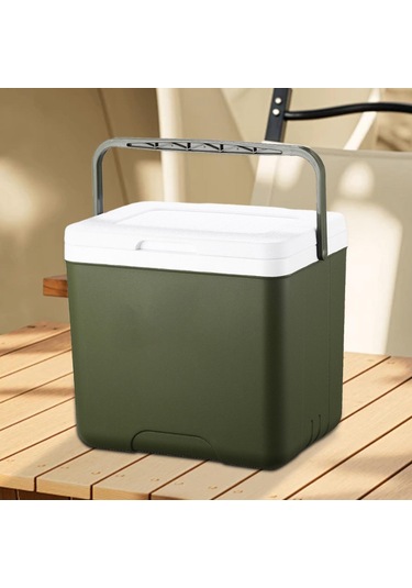 Suntek Soğutucu Kutu İçecek Depolama Organizatör Buz 15l Yeşil