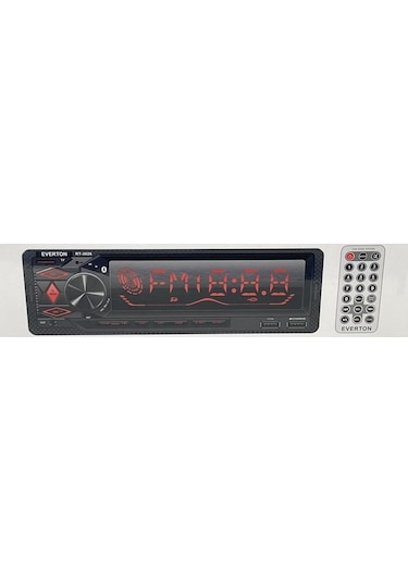 Everton Rt-3026 Çift Usb Usb-Sd-Fm-Aux Bluetooth Oto Teyp 4X60W