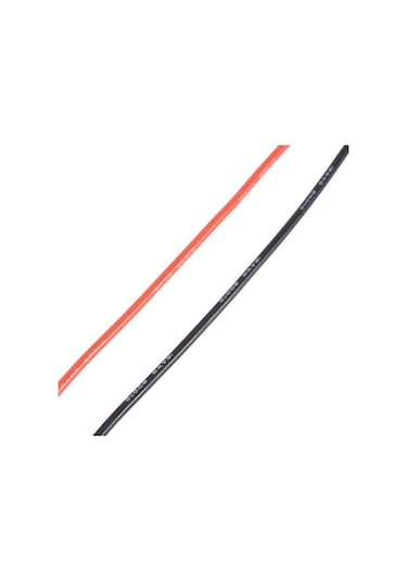 Robotistan 12 Awg 1 Metre Siyah Ve Kırmızı Silikon Kablo