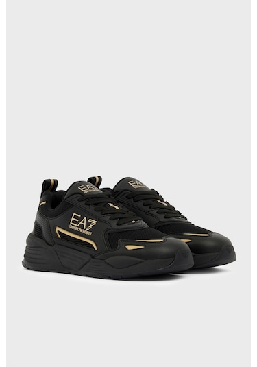 Ea7 Unisex Ayakkabı 7x000308 Af18447 Mz177 Siyah-gold