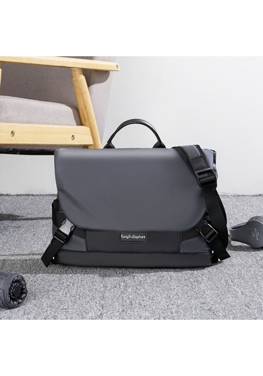 Novahub Weixier D231 Su Geçirmez Şok Geçirmez Oxford Messenger Çanta Erkek Omuz Çantası Grey Diğer Renkler, Erkekler İçin Güvenli Tasarım, Çok Renkli