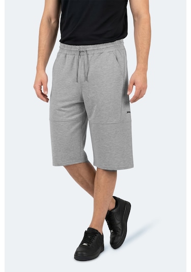 Slazenger Noctura Erkek Kapri Gri Şort