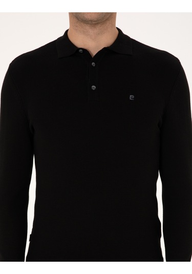 Pierre Cardin Erkek Siyah Kazak /triko 50314189-vr046 Siyah