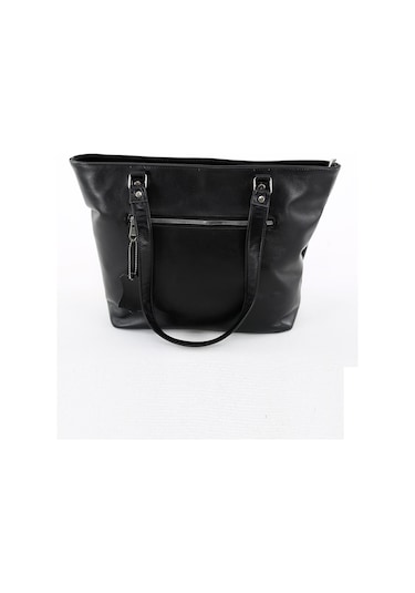 Derinss Leather DERİNSS DKB579 Hakiki Deri Siyah Kadın El ve Omuz Çantası