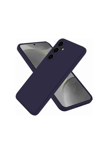 Galaxy A56 Uyumlu Yumuşak Silikon Telefon Kılıfı Lacivert
