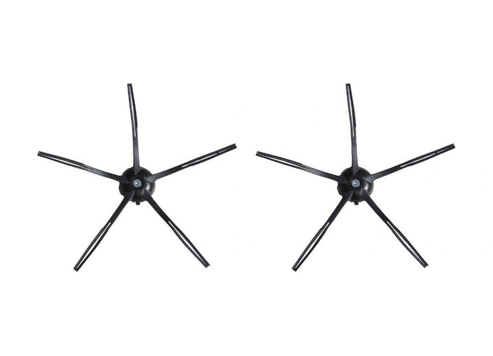Roborock S5 Max Uyumlu 2 Adet Siyah Yan Fırça Rovexa