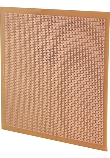 Ayt Plaket Delikli 100x100 Mm 10x10 Cm Pertinaks