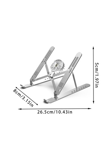 Bilgisayar Soğutma Standı - Dizüstü Bilgisayar Stand Soğutucu Fan İle Bilgisayar Standı Sessiz Dizüstü Bilgisayar Soğutma Ped