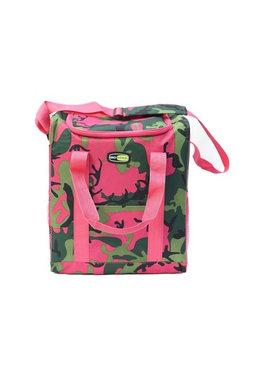 Kamuflaj Dikey Termal Çanta 35 L Kırmızı Çok Renkli