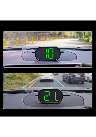 Maiyame Gps Mph Hız Gösterici - Yeşil Ekran, 3 İnç Büyük Ekran, Doğru Hız Tespiti, Plug & Play