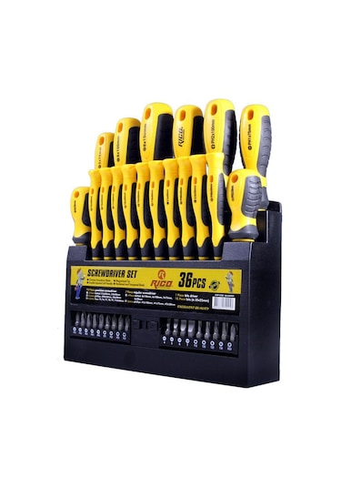Rico Rk0025 36 Parça Klasik Tornavida Seti