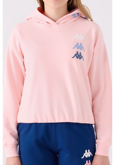 Kappa Kız Çocuk Pembe Sweatshirt 5274-45426 Pembe
