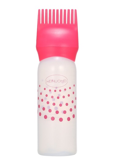 Reedark Pembe Saç Boyama Flakonu, Ölçü İzi Ve Tüpçülü Taraklı Kapağıyla, Ev Ve Salonda Kullanıma Uygun, 6 Ons Kapasite