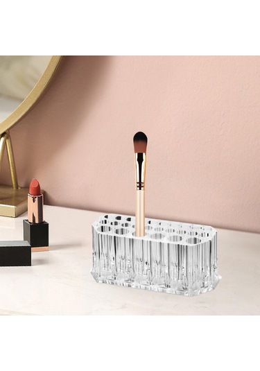 Homyl Kozmetik Fırçalar Depolama Tutucu Akrilik 26 Yuva Fırça