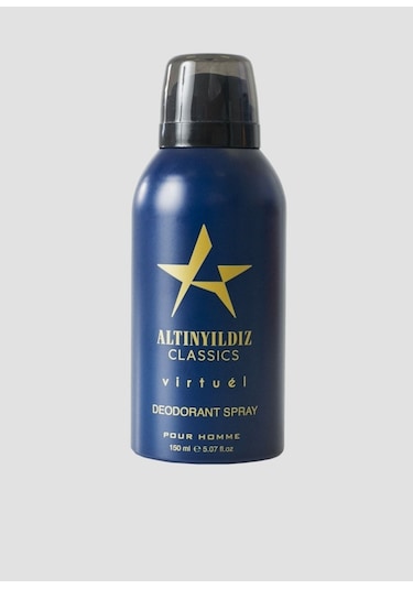Altınyıldız Classics AC Virtuel Erkek Parfüm EDP 100 ML + Duş Jeli 400 ML + Erkek Sprey Deodorant 150 ML
