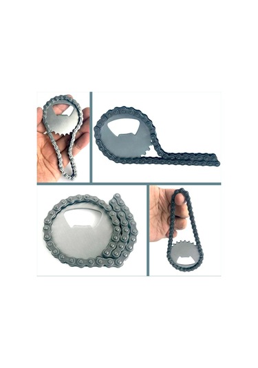 Omeniv Gazoz Bira Açacak Kapak Açacağı Motorsiklet Bisiklet Gri