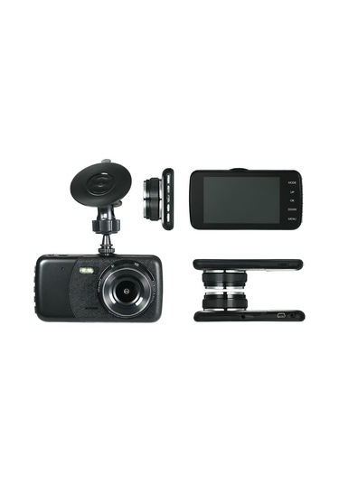 Gajeena Araç Kamerası 1080p Çift Lensli Görüntü Kayıt Ve Park Sensörü Dahil