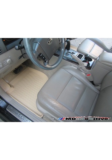 Kia Sorento Bej Paspas. Sorento 3D Havuzlu Paspas 2009-2012