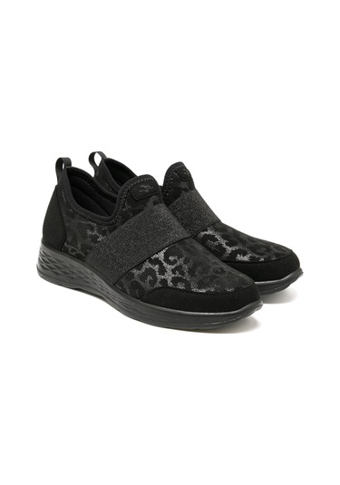 Sneaker Günlük Kadın 67 H82 Ax Fly Flot Cloth Woman Black Siyah