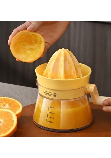 Wondernest Manuel Limon Sıkacağı, Sarı, Lichen Fonksiyonlu, Pratik Sarı