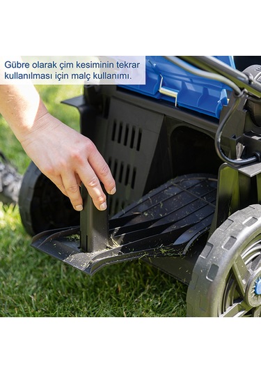 Scheppach BC-MP380 2x4AH Akülü Çim Biçme Makinesi - 5911414400