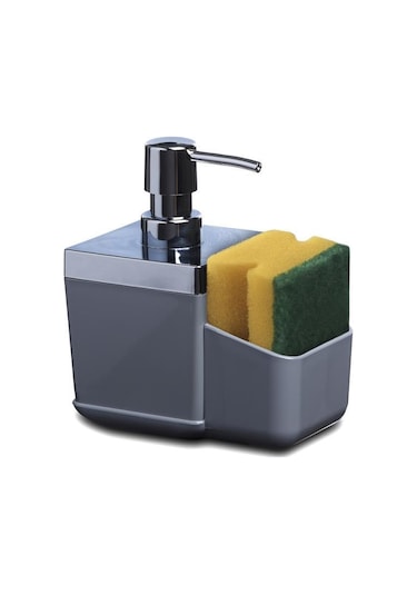 Primanova Toskana Mutfak Sıvı Sabunluk Gri M-e51-07