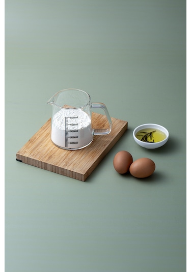 Emsan Lia Borosilikat Ölçü Kabı 500 Ml Şeffaf