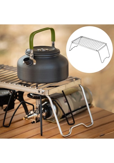 Suntek Katlanır Soba Rafı Dışında Tencere Standı Tip-c-orta