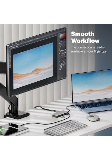 Dıgıtus Usb-c Docking Statio 3.2 Gen 2 7 Port