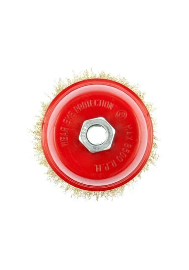 Maxımum Brass Kaplı 75mm Kesme Teznesi İçin Metal Fırçası 99832355