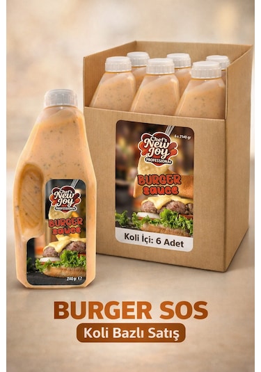 Burger Sos 2140 G X 6 Adet - 1 Koli Koli Bazlı Avantaj Paketi