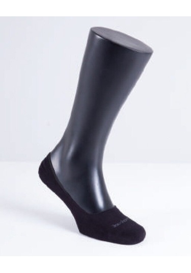 Unisex Babet Çorap 9940 - Siyah Siyah