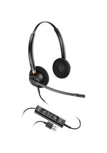 Plantronics Encorepro HW525 Kulak Üstü Çağrı Merkezi Kulaklığı