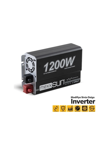 Mexxsun 1200w 12v Modifiye Sinüs İnverter