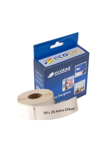 Dymo Lw Adres Etiketi Muadili 89 MM X 28 MM 260 Adet S0722370